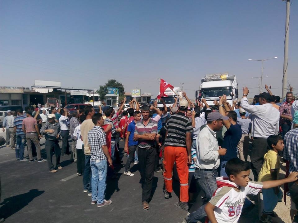 Eşmekaya'da  Bin Kişi Terörü Lanetledi galerisi resim 14