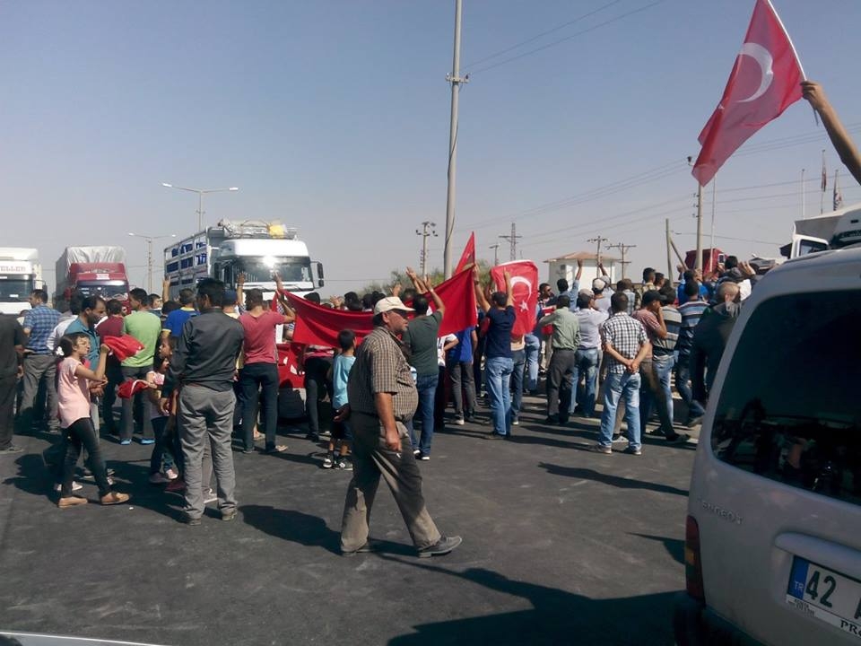 Eşmekaya'da  Bin Kişi Terörü Lanetledi galerisi resim 16