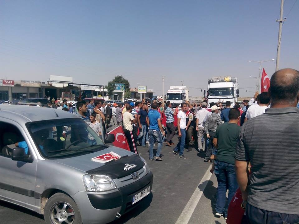 Eşmekaya'da  Bin Kişi Terörü Lanetledi galerisi resim 18