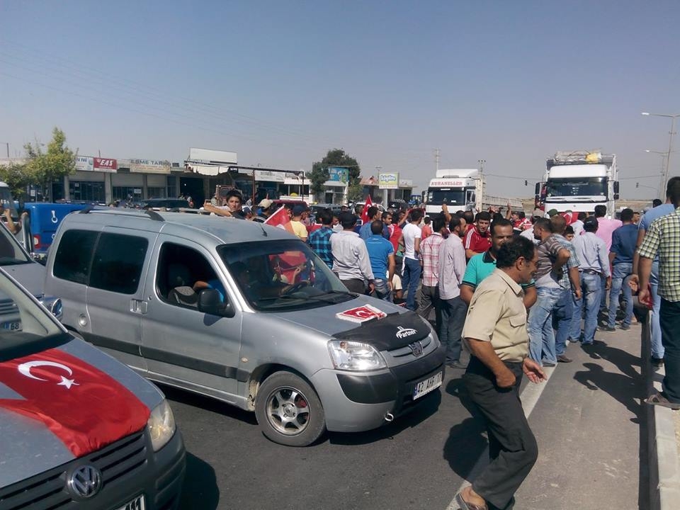 Eşmekaya'da  Bin Kişi Terörü Lanetledi galerisi resim 21