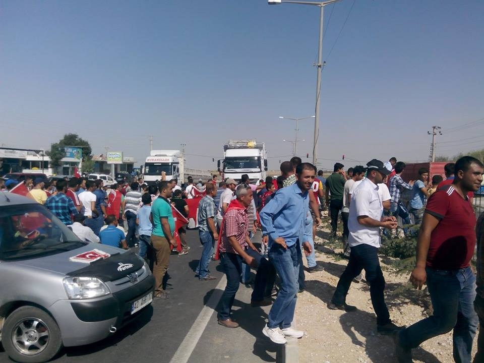 Eşmekaya'da  Bin Kişi Terörü Lanetledi galerisi resim 24