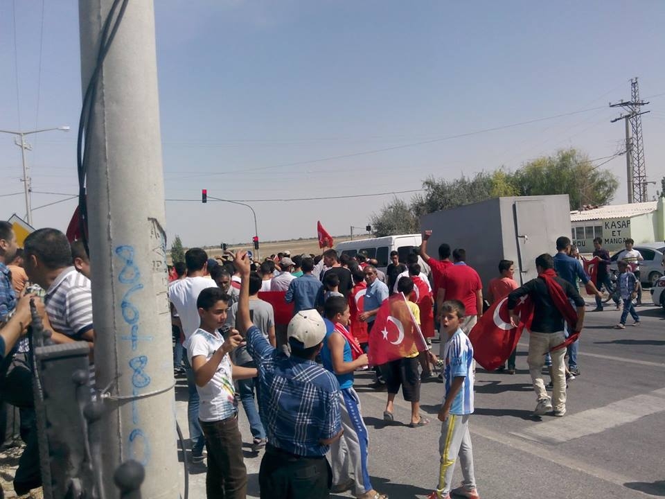 Eşmekaya'da  Bin Kişi Terörü Lanetledi galerisi resim 31