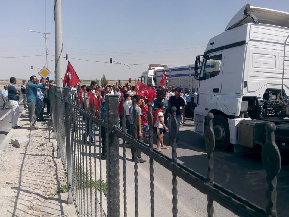 Eşmekaya'da  Bin Kişi Terörü Lanetledi galerisi resim 9