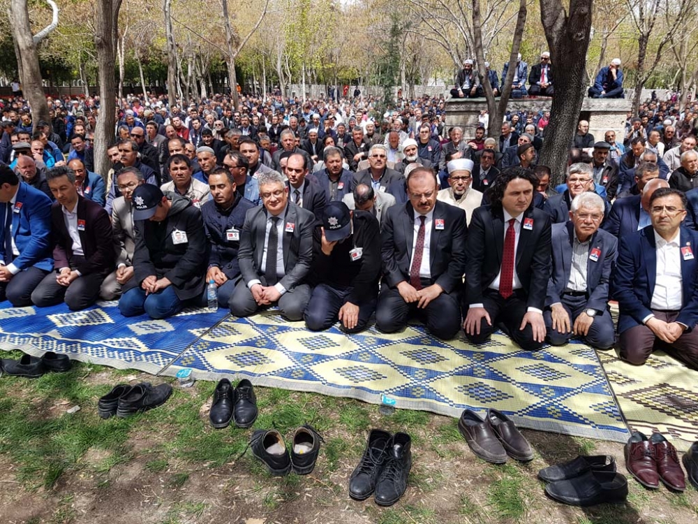 Şehit polis Azam Güdendede son yolculuğuna uğurlandı galerisi resim 14