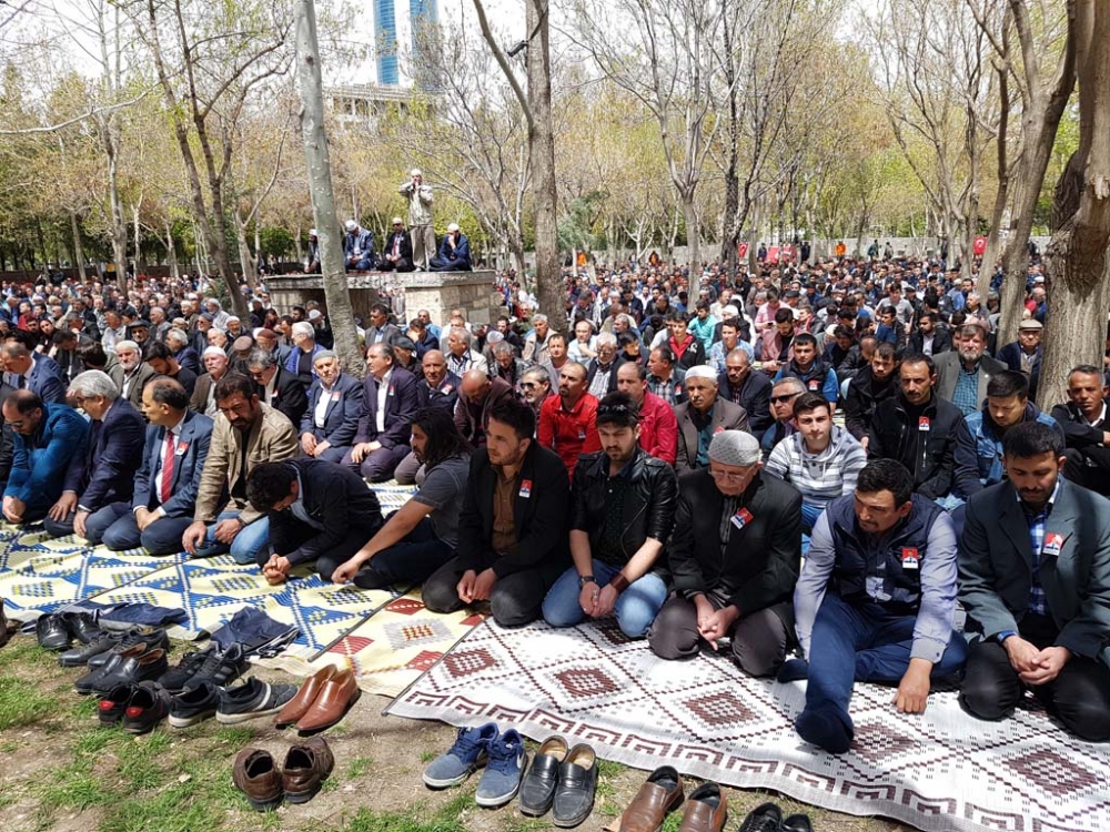 Şehit polis Azam Güdendede son yolculuğuna uğurlandı galerisi resim 8