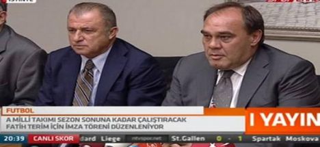 Fatih Terim imzayı attı!