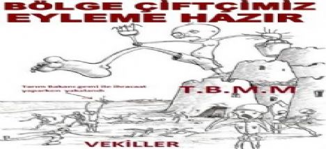 Çiftçi Eylemi Kesinleşti Yer Eşmekaya Ofisi Önünde
