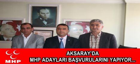 Belediye Başkan Aday Adayları Müracatlarını Yapıyor
