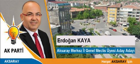 Gazeteci Yazar Erdoğan Kaya Ak Parti’den  İl genel Meclis üyesi adayı oldu