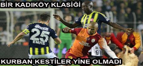 Bir Kadıköy klasiği Kurban Kestiler Yine Olmadı