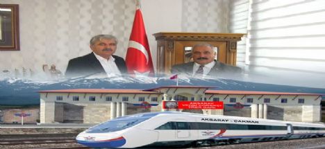 Aksaray-Ulukışla tren hattının temeli Mahalli seçimlerden önce atılmalı