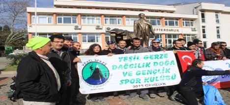 Dağcılarımız Sinop’ta Şelale Tırmanışı Yaptılar