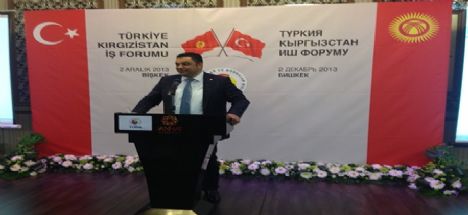 ATSO Başkanı Ahmet Koçaş Türkiye- Kırgizistan İş Formuna Katıldı