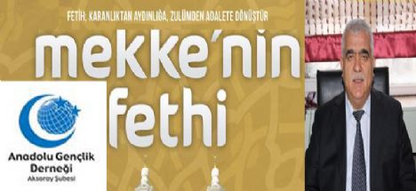 AGD’den Mekke’nin fethi gecesine davet