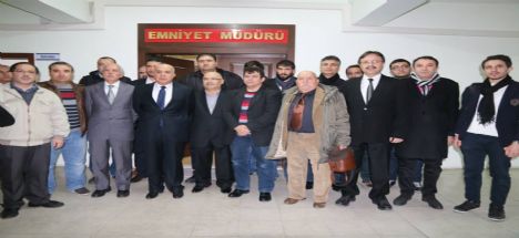 Emniyet Müdürü Aslan gazetecilerle bir araya geldi