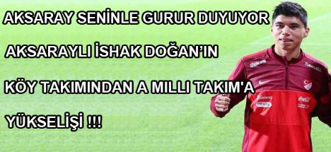Köy takımından A Milli Takım'a