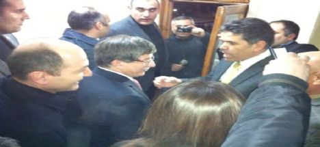 Dışileri Bakanı Davutoğlu Sultanhanın'da halka seslendi