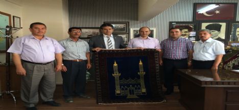 “Sultanhanı Belediye Başkanı ve BMÜ’den İl Başkanına Ziyaret