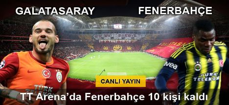 Derbinin galibi Galatasaray
