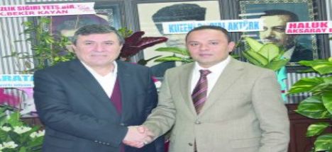 Ruhi Açıkgöz’den Yeni il Başkana  Karatay'a hayırlı olsun ziyareti