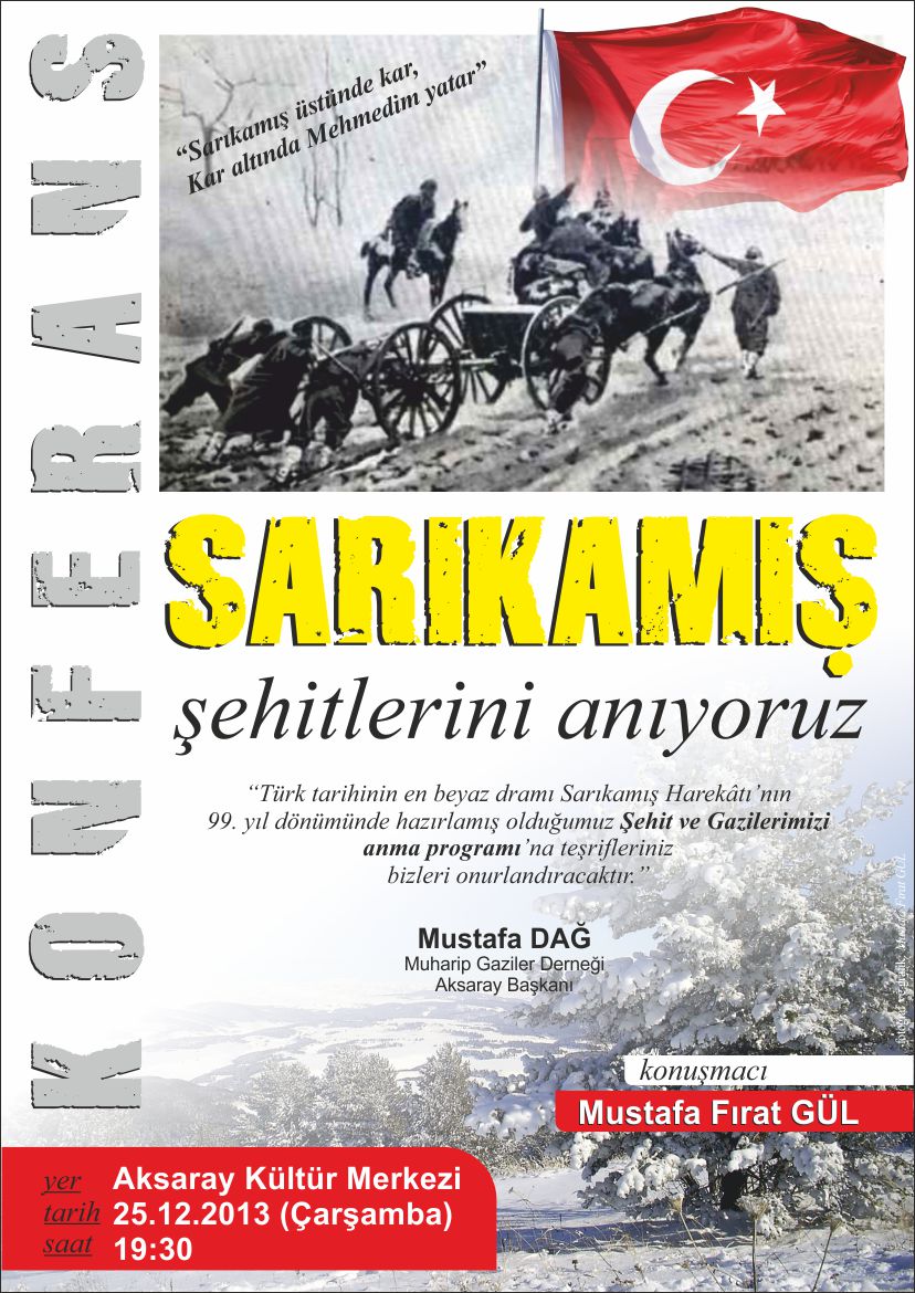 Sarıkamış Konferansı’na Davet