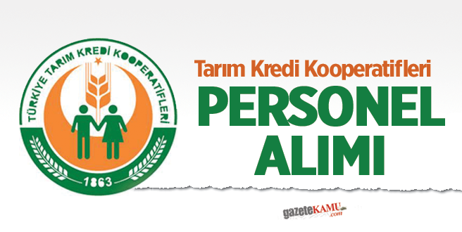 Tarım Kredi Kooperatifleri Personel Alımı 2014