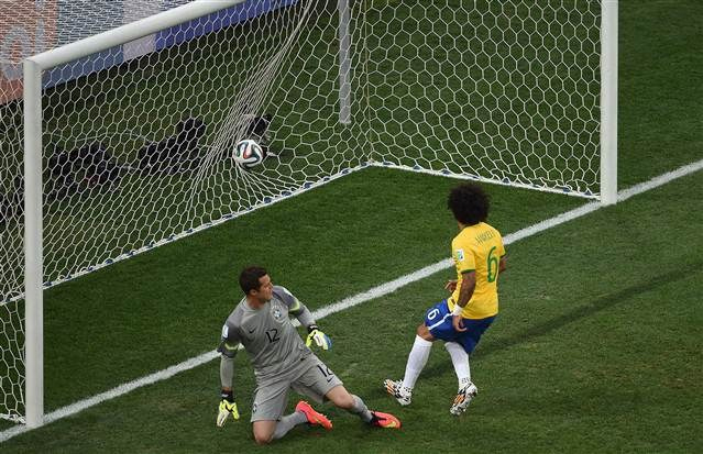 Marcelo Dünya Kupası tarihine geçti