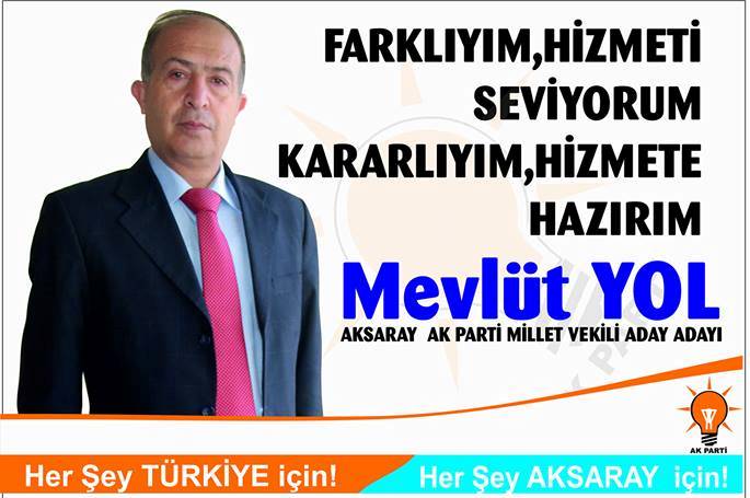 Ak Parti Aday adayı Mevlüt’ Yol’un "18 Mart Çanakkale Zaferi ve Şehitler Günü" mesajı