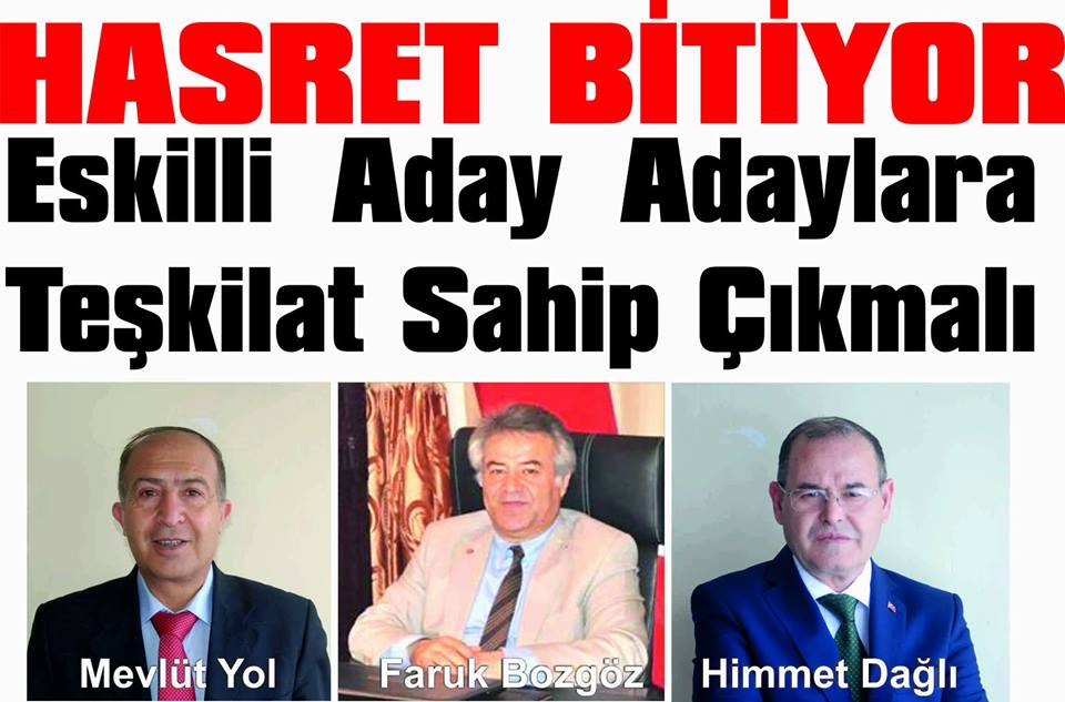 Eskil'de "Milletvekili İstiyorum" Yürüyüşü