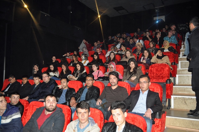 Aksaray Ülkü Ocakları ''Son Mektup'' filmini izledi