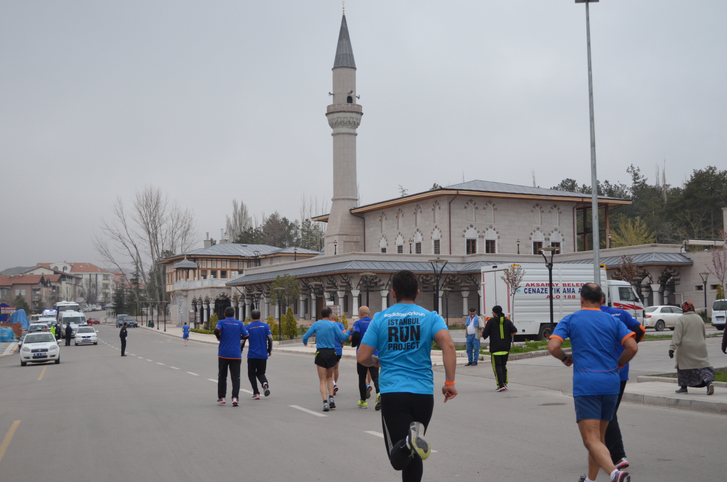 Sağlık için Aksaray da Koştular