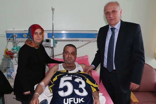 Fenerabahçe'den Ufuk Kıran’a Ziyaret