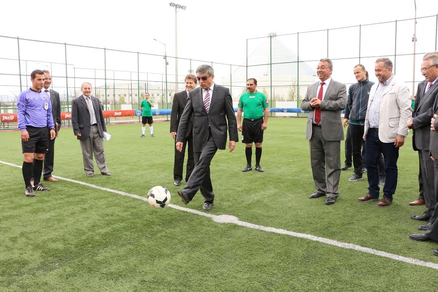 Karaytay'da 15. Kurumlar arası bahar futbol turnuvası başladı