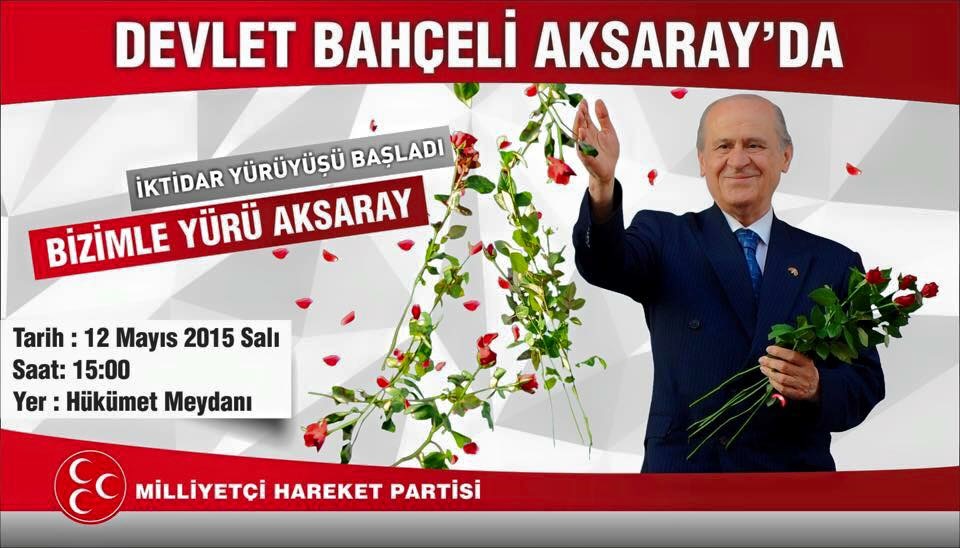 Devlet Bahçeli Aksaray ‘da