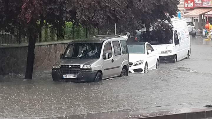 Aksaray Uzun yıllardır ilk defa Sele olayı yaşandı