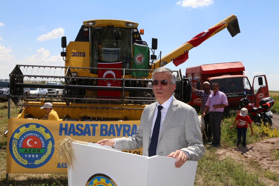 Aksaray’da Hasat Bayramı