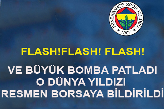 Fenerbahçe Yılın Bombasını Patlattı!