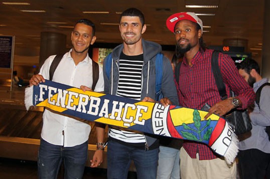 Fenerbahçe'nin 3 Yeni transferi  İstanbul’da