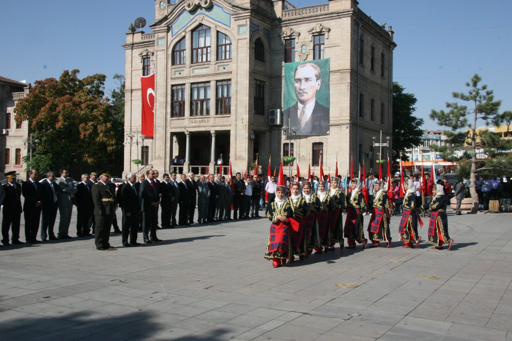 Aksaray'da 30 Ağustos Zafer Bayramı kutlama Porgramı