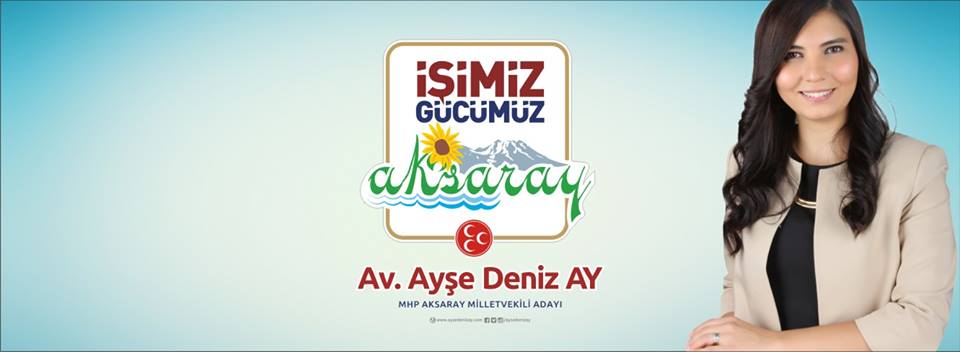 MHP Adayı Av. Ayşe Deniz AY  “1 Kasım’dan sonra çok şey değişecek”