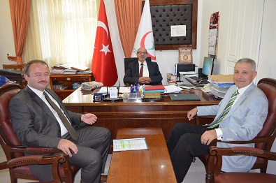 Aksaray SGK İl Müdürü ve Sağlık İl Müdürleri toplantı yaptı