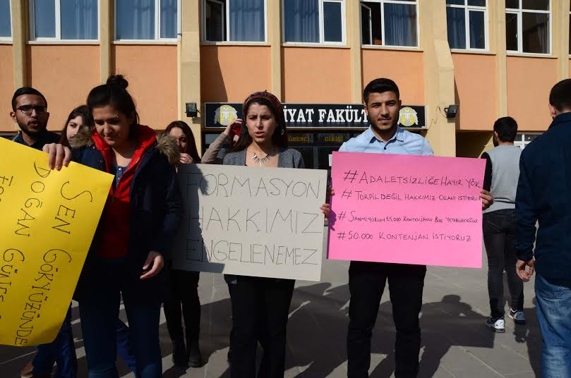 Selçuk Üniversitesi Fef ve Besyo Öğreniclerin den Formasyon Eylemi