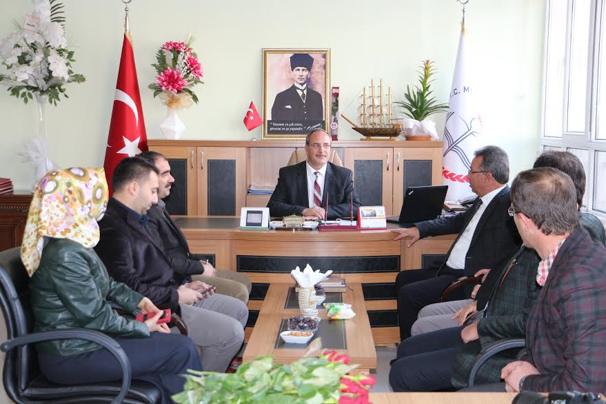 Mehmet Hançerli’den İlçe Milli Eğitim Müdürlüğü’ne Ziyaret
