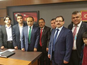 Ak Parti İlçe Başkanlarından TBMM'ye ziyaret