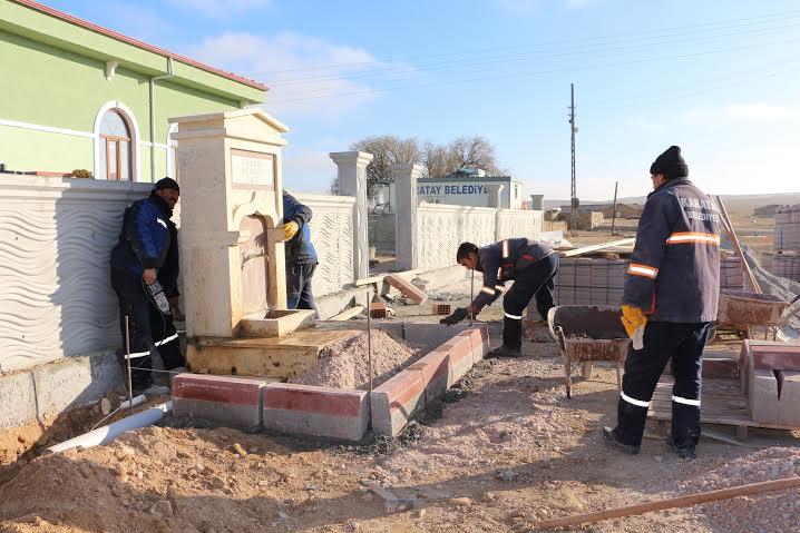 Karatay’da Merkeze Uzak Mahalle Camilerinde Çevre Düzenlemesi Devam Ediyor