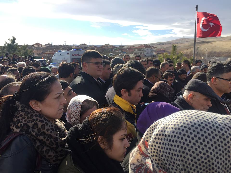 Aksaray Şehidini Son Yolculuğuna Uğurladı