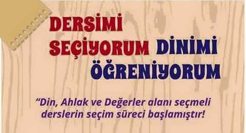 Öğrencilere seçmeli ders uyarısı