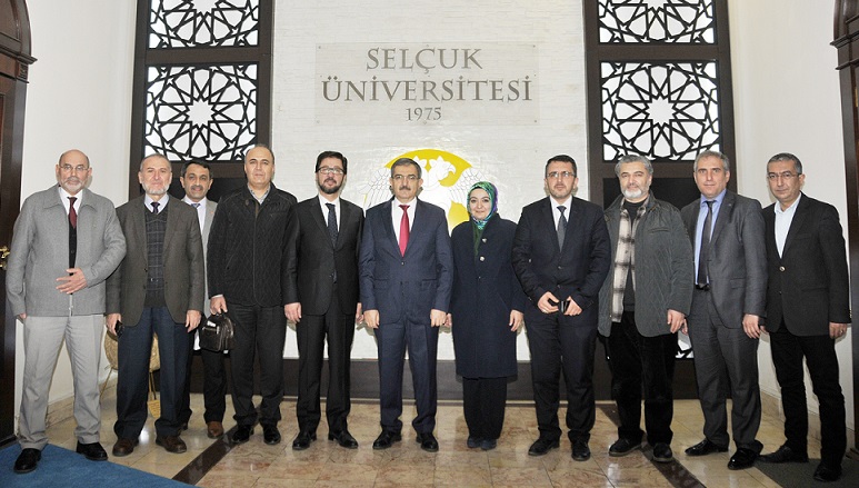 Rektör Prof. Dr. Mustafa Şahin’e gönülden destek