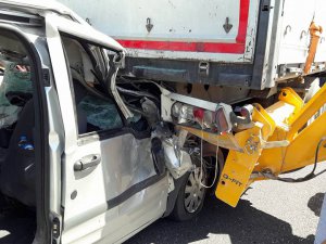 Eskilli Şoför Kaza Yaptı 1 Ağır Yaralı