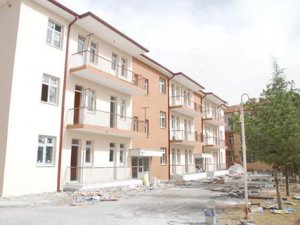 Eskil Meslek Yüksek Okulu için misafirhane yapım çalışmaları sürüyor